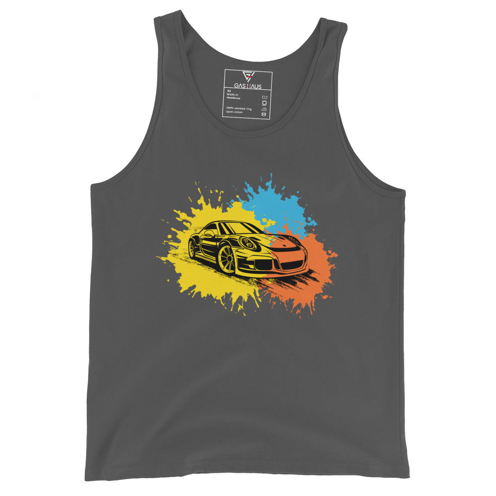 Tri Color Unisex Tank Top