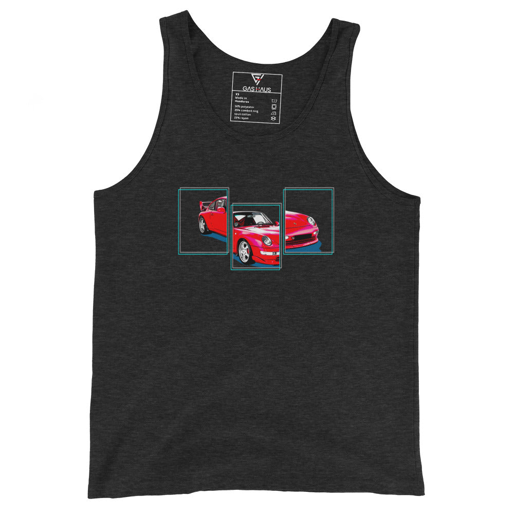 Segmented Speed Unisex Tank Top