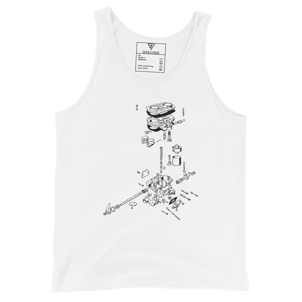 40IDF Carburetor Unisex Tank Top