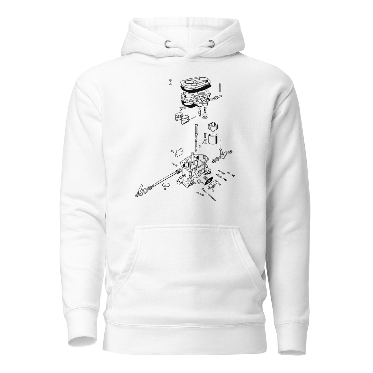 40IDF Carburetor Unisex Hoodie