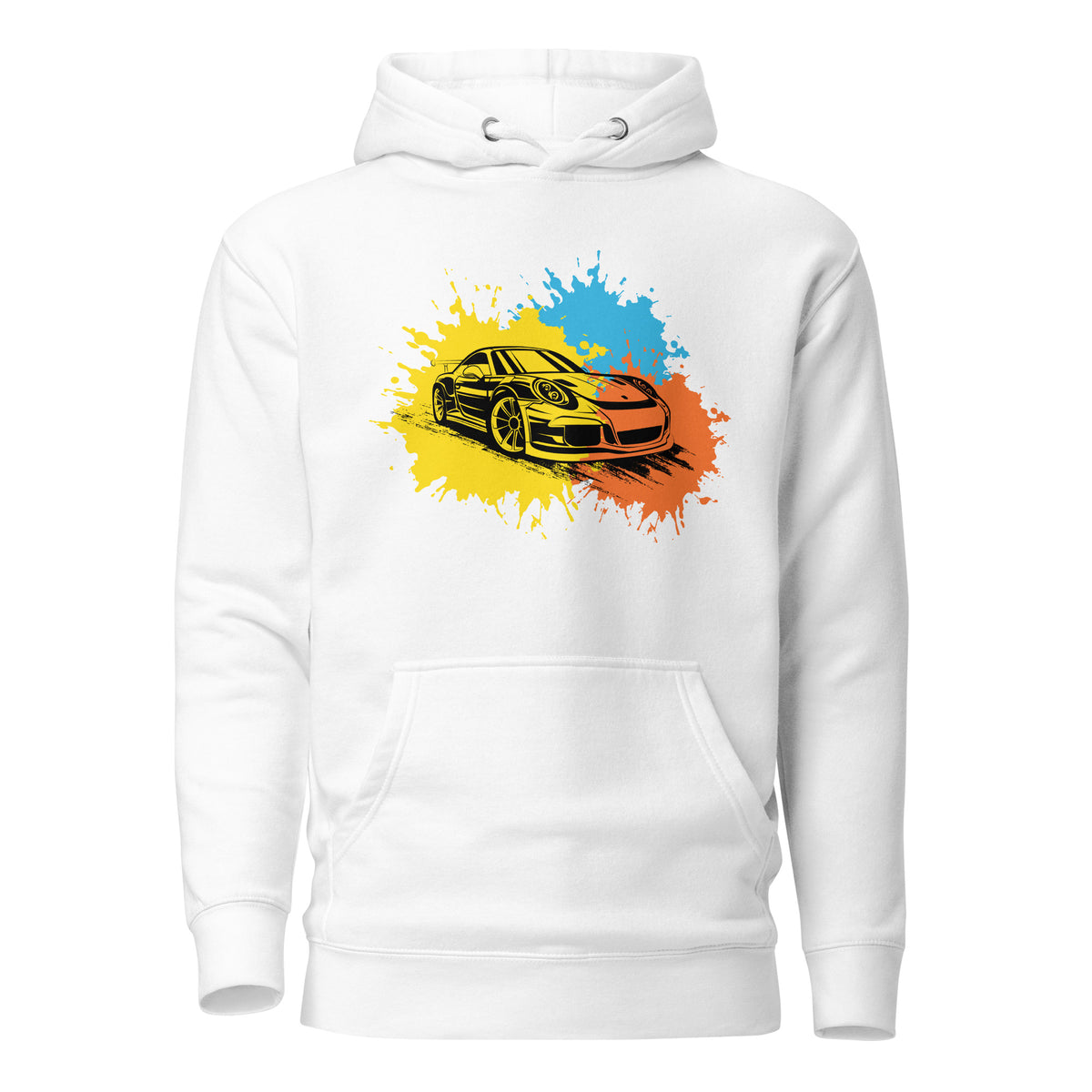 Tri Color Unisex Hoodie