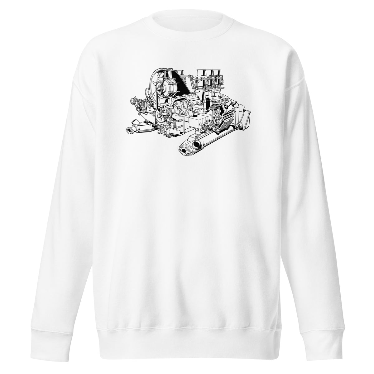 Flat Six Unisex Sweatshirt