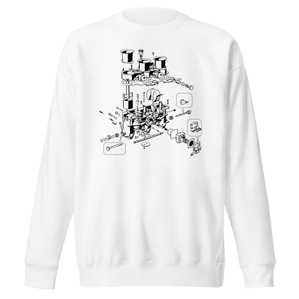 40IDA Carburetor Unisex Sweatshirt