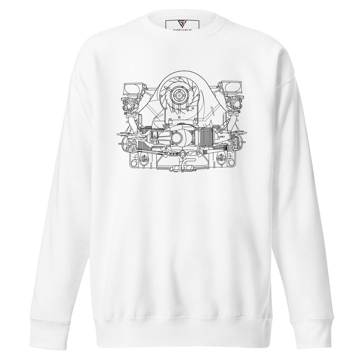 Type 550 Engine Unisex Premium Sweatshirt