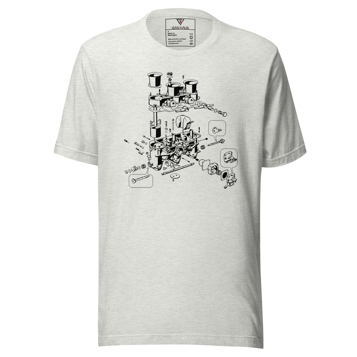 40IDA Carburetor Short-Sleeve Unisex Tshirt