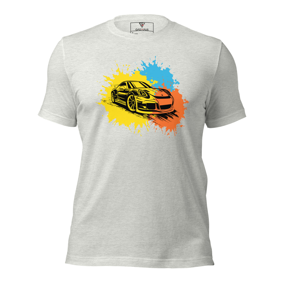 Tri Color Short-Sleeve Unisex Tshirt