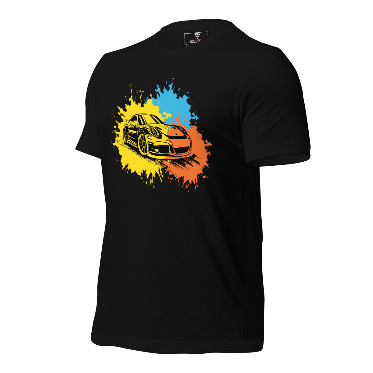 Tri Color Short-Sleeve Unisex Tshirt