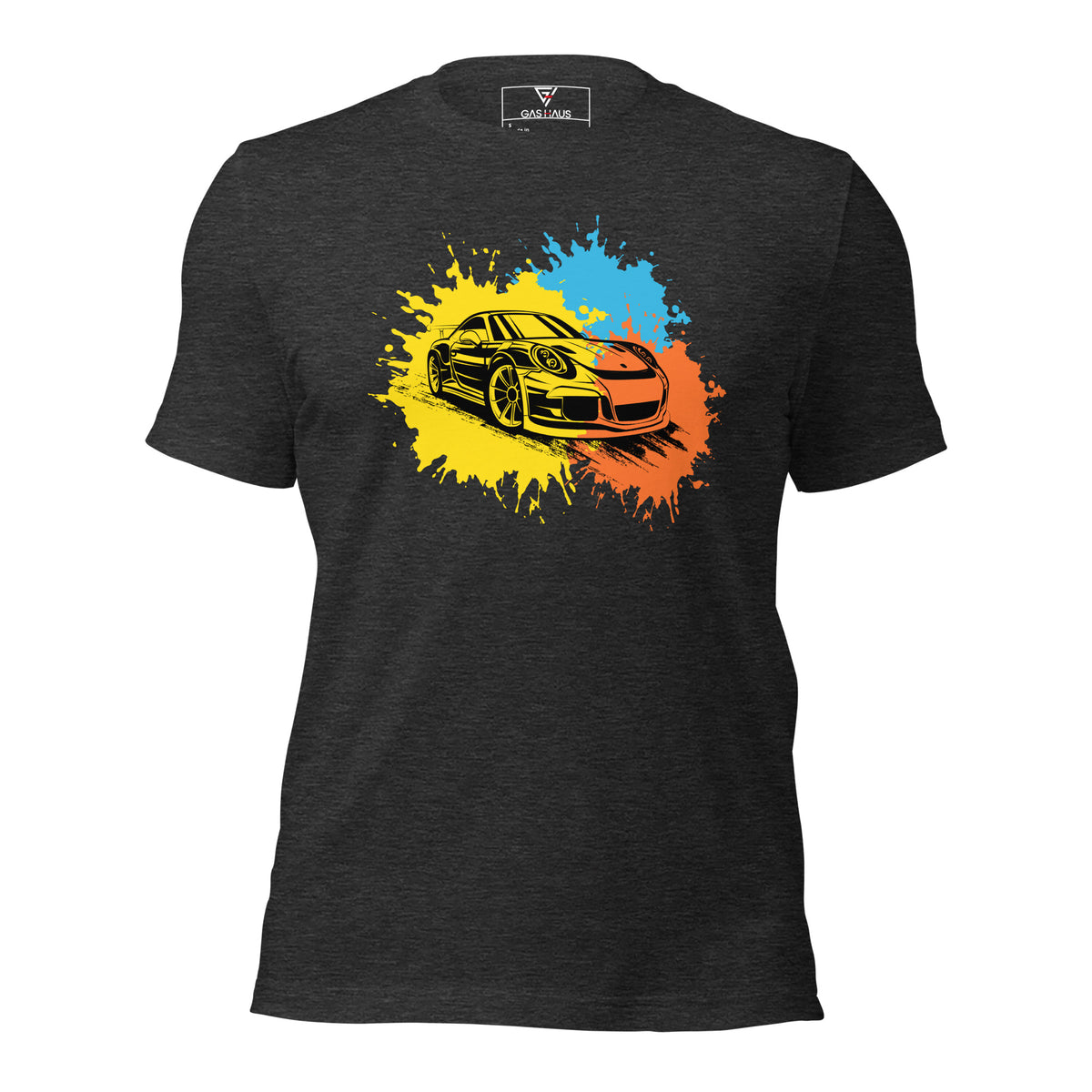 Tri Color Short-Sleeve Unisex Tshirt