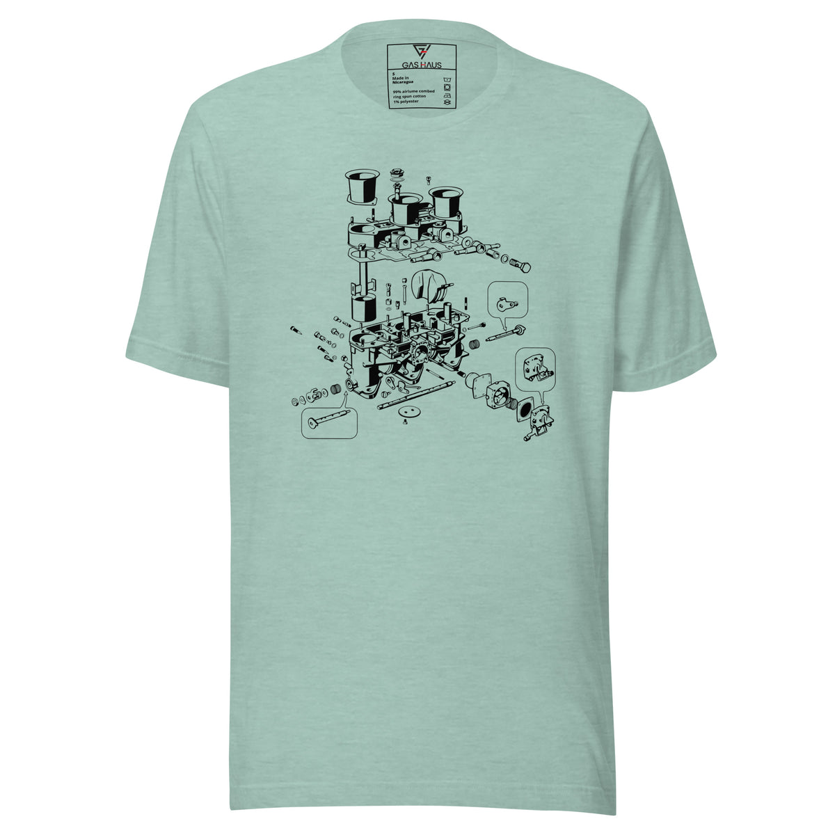 40IDA Carburetor Short-Sleeve Unisex Tshirt