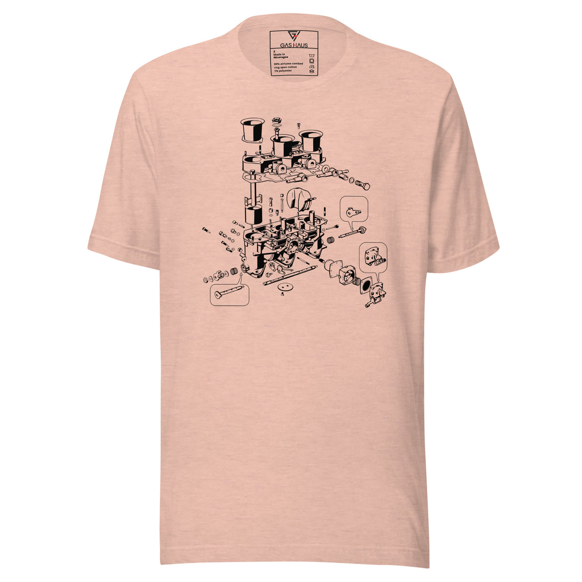 40IDA Carburetor Short-Sleeve Unisex Tshirt