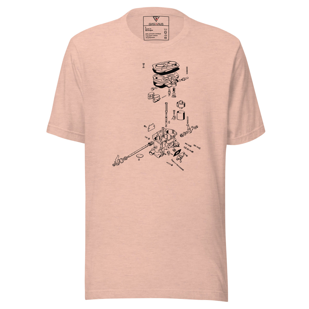 40IDF Carburetor Short-Sleeve Unisex Tshirt