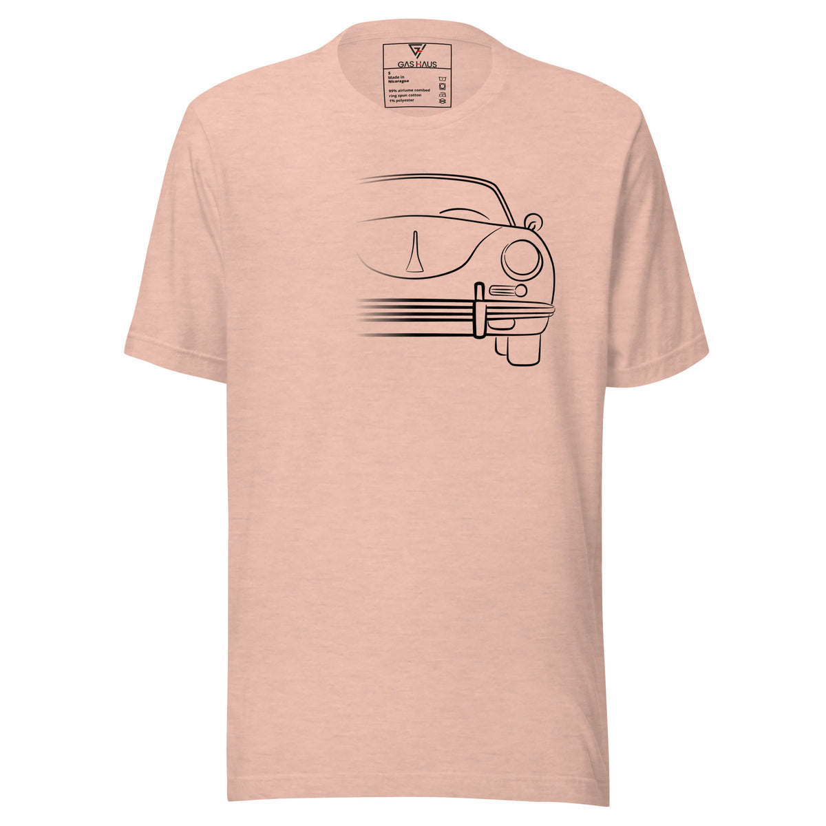 PORSCHE 356B SHORT-SLEEVE UNISEX T-SHIRT