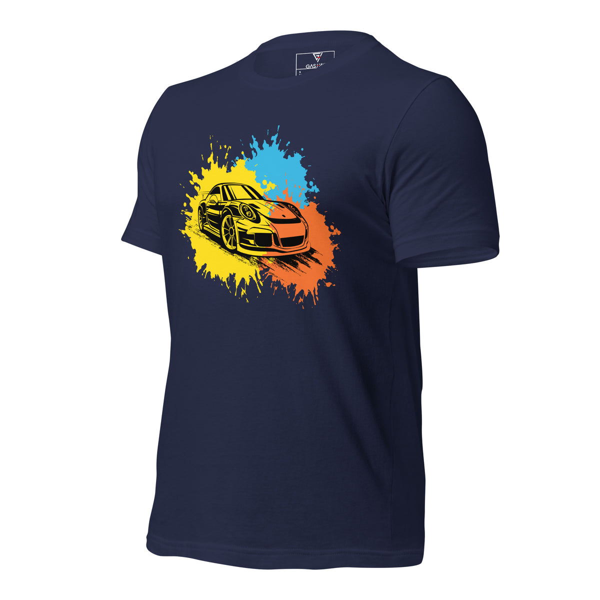 Tri Color Short-Sleeve Unisex Tshirt