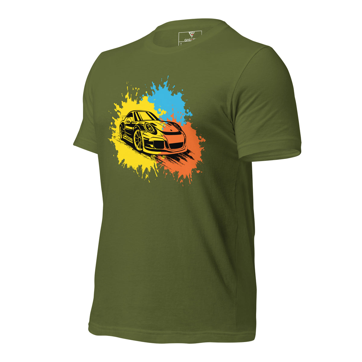 Tri Color Short-Sleeve Unisex Tshirt