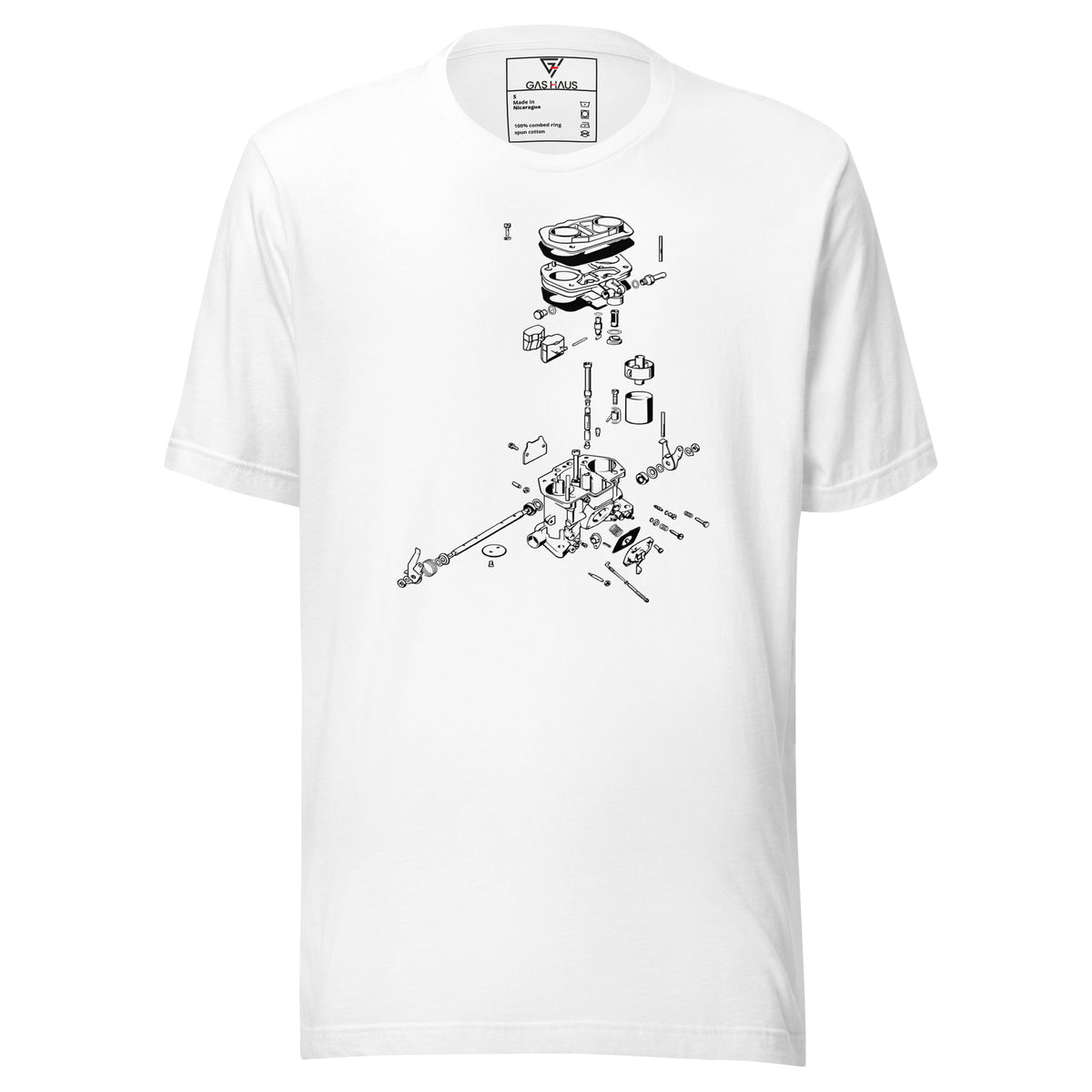 40IDF Carburetor Short-Sleeve Unisex Tshirt