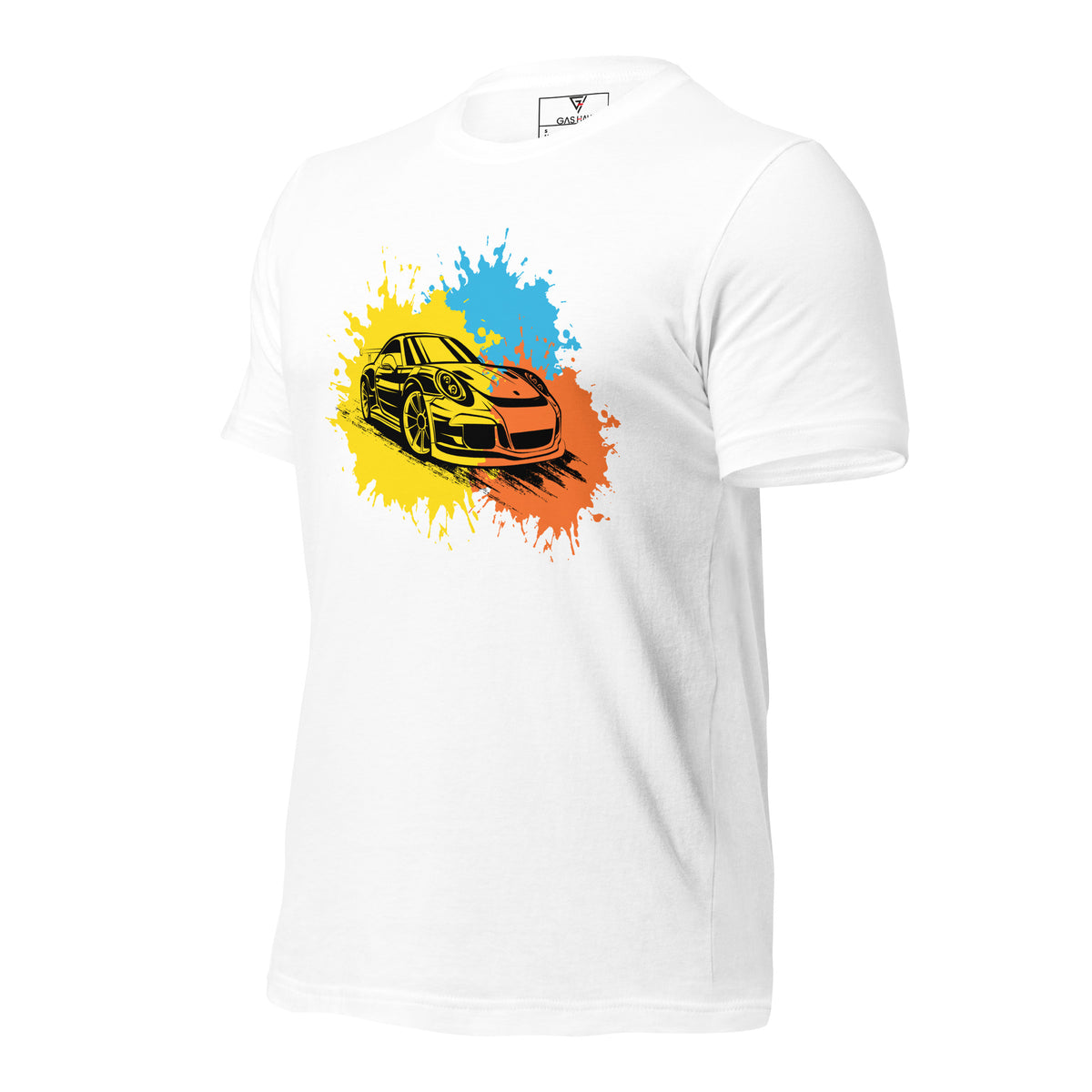 Tri Color Short-Sleeve Unisex Tshirt