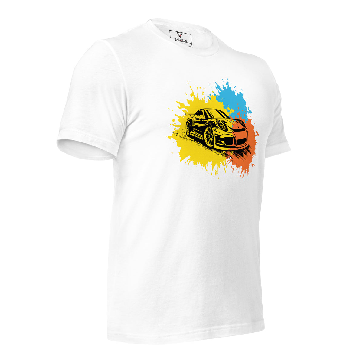 Tri Color Short-Sleeve Unisex Tshirt